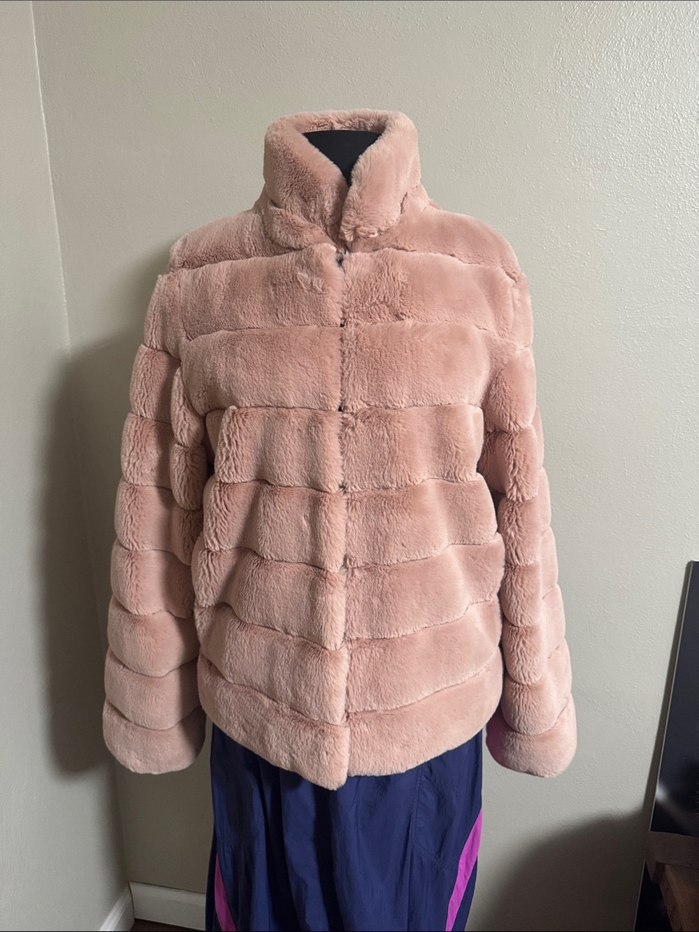 Fabulous Furs Dusty Rose Posh Jacket